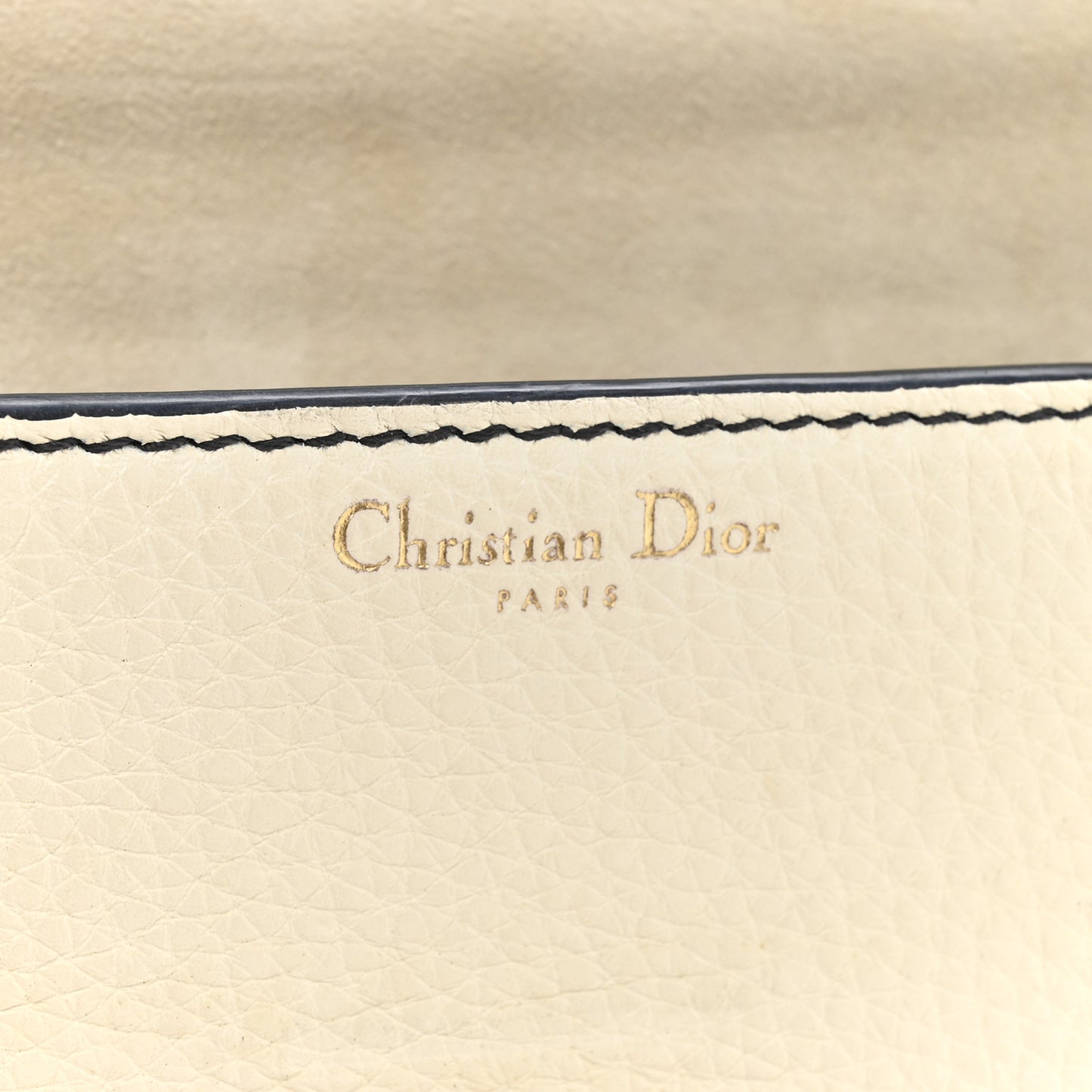Calfskin Dioraddict Top Handle White