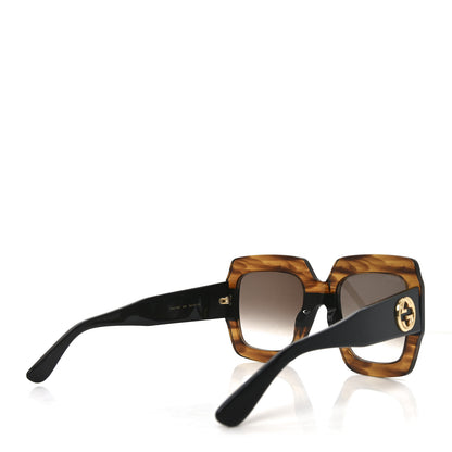 Gucci Square Frame GG0178S Sunglasses Havana 4 of 6
