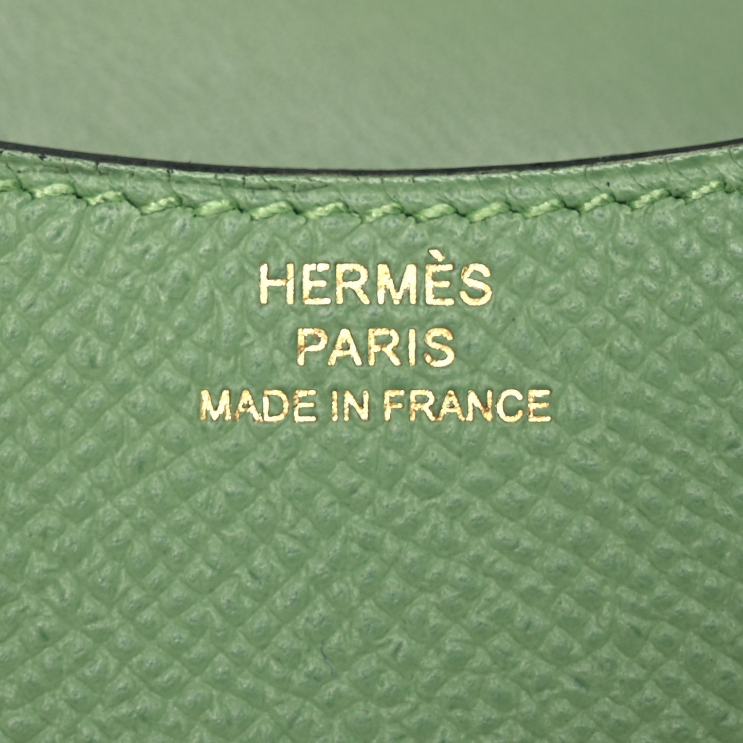 Epsom Constance Slim Wallet Vert Criquet