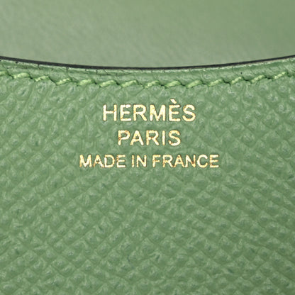 Hermes Epsom Constance Slim Wallet Vert Criquet 8 of 10