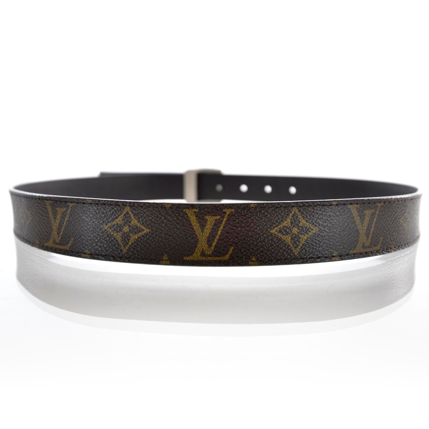 Louis Vuitton Monogram LV Cut Belt 80 32 2 of 5