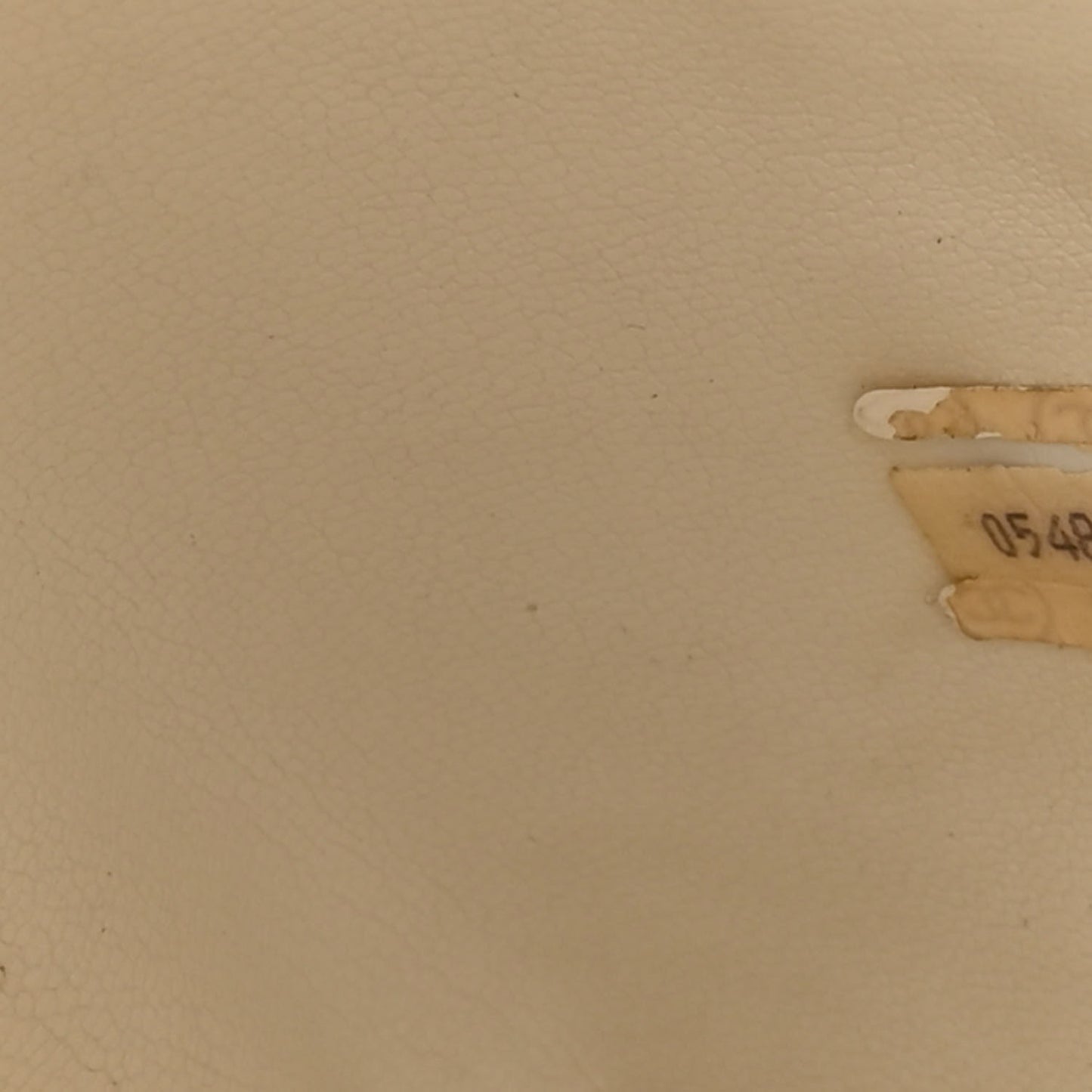Lambskin Stitched Shoulder Bag White