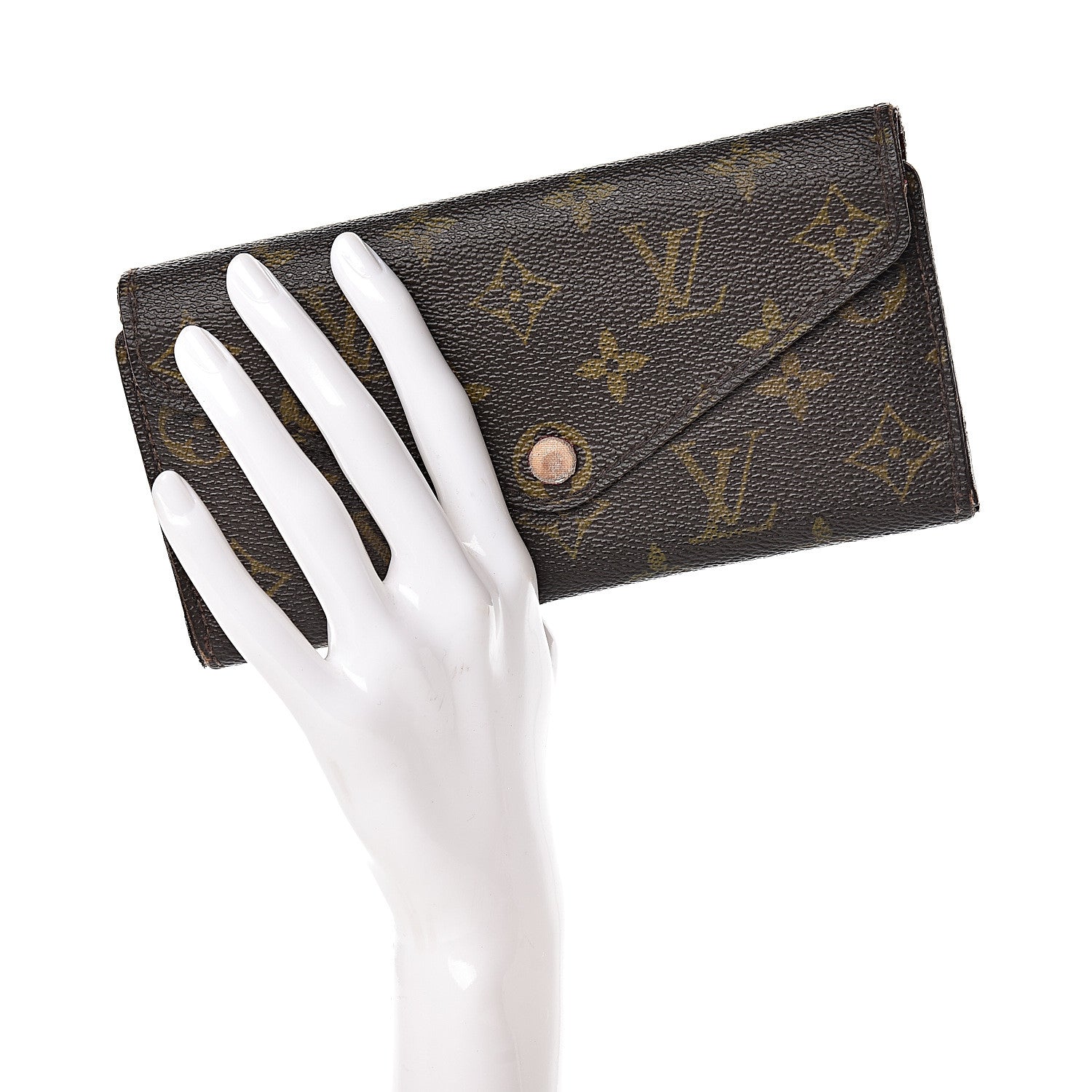 Louis Vuitton Monogram Josephine Wallet Fuchsia 2 of 23