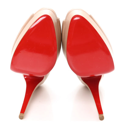 Christian Louboutin Calfskin Altapoppins 150 Pumps 39 Nude 6 of 10