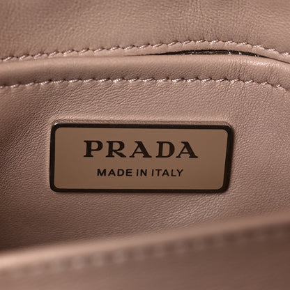Prada Nappa Triangle Stitched Small Spectrum Bag Cipria 6 of 8