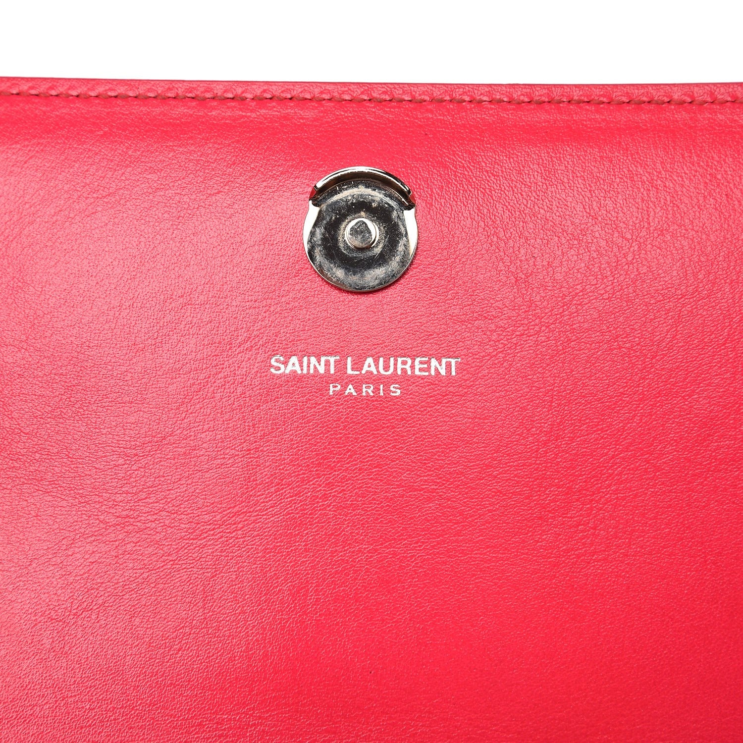 Saint Laurent Smooth Calfskin Small Monogram Kate Satchel Bubblegum 6 of 7