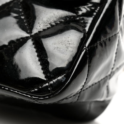 Chanel Patent Quilted Jumbo Single Flap Black 13 of 13