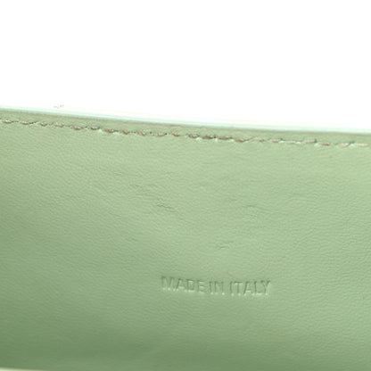 Balenciaga Shiny Calfskin Crocodile Embossed Hourglass Top Handle Bag XS Light Green 12 of 20