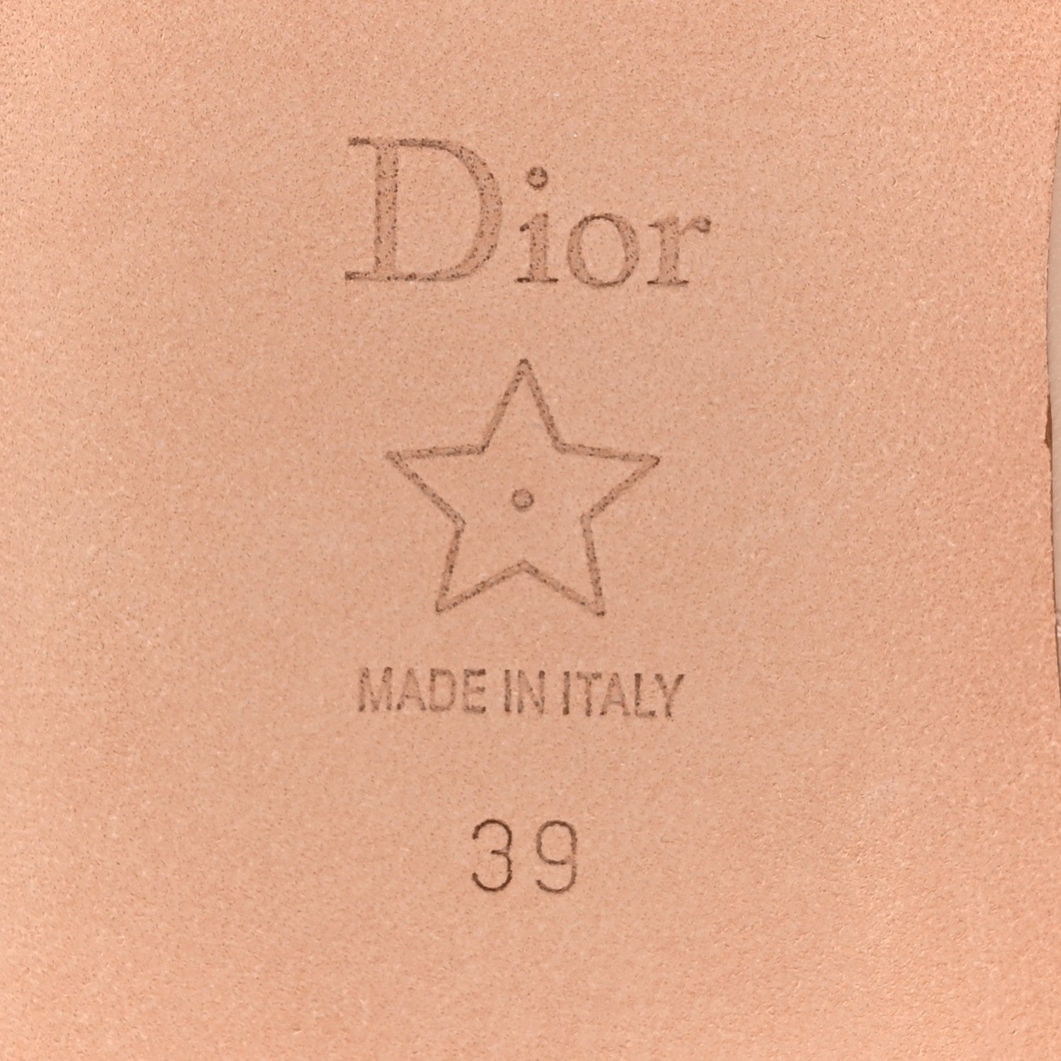 Christian Dior Calfskin Cannage Pearl Bow Ballet Flats 39 Nude 6 of 10