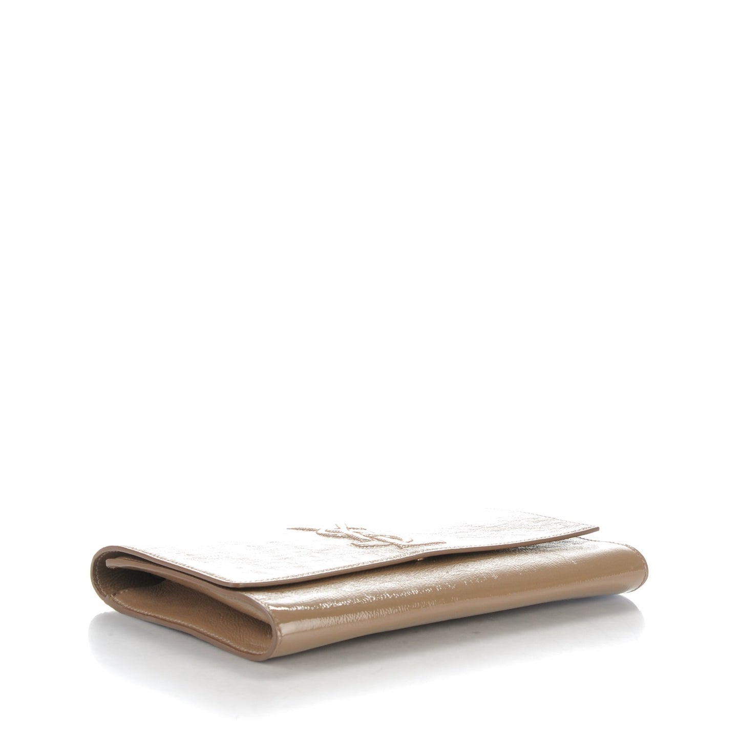 Textured Patent Calfskin Large Belle De Jour Clutch