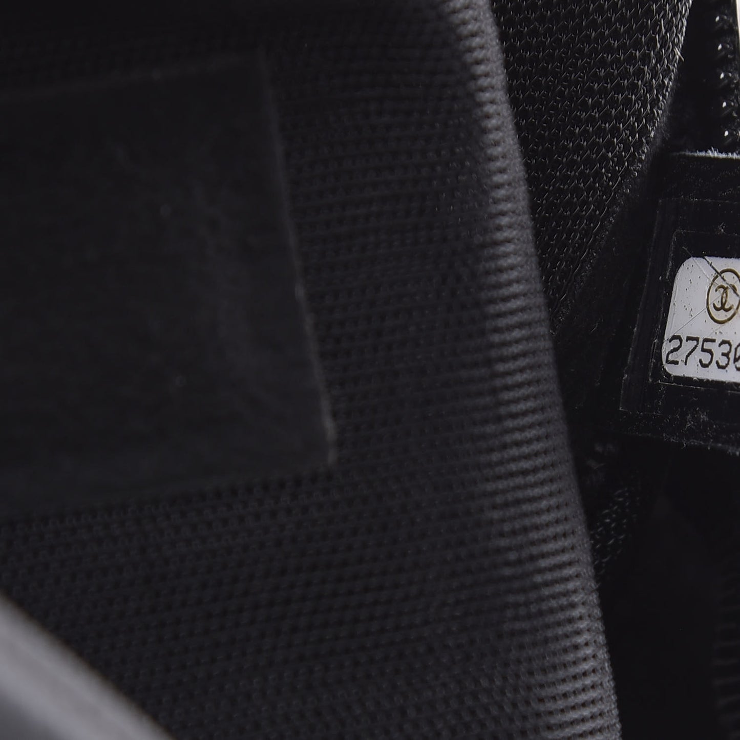 Mesh Nylon Logo Backpack Black