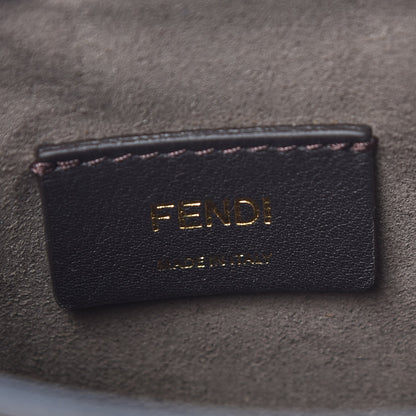 Fendi Vitello Liberty F is Fendi Bi-Color FF 1974 Embossed Mini Mon Tresor Bucket Bag Maya Black 6 of 8