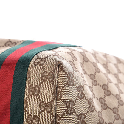 Gucci Monogram Web Large Jolie Tote White 23 of 24
