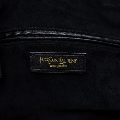 Saint Laurent Ostrich Medium Downtown Olive 8 of 9
