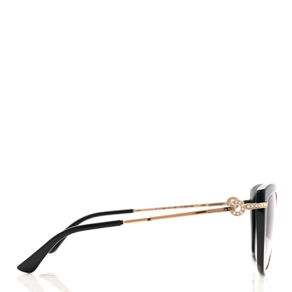 Bulgari Cat Eye 8218-B Sunglasses Black 4 of 8