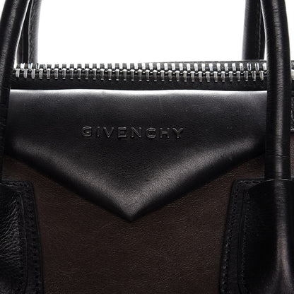 Givenchy Calfskin Medium Bi-Color Antigona Brown Black 9 of 13