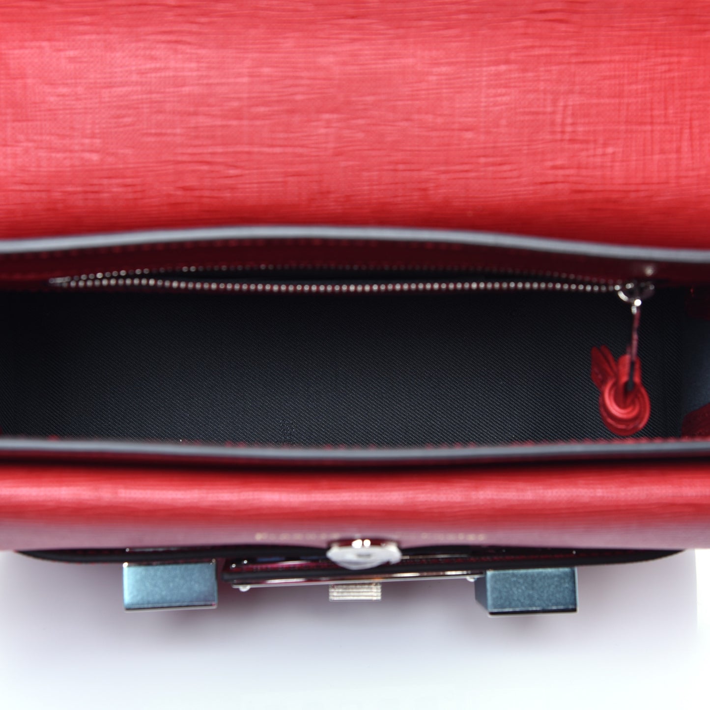 New Linosa Mini PS11 Classic Shoulder Bag Flame Red