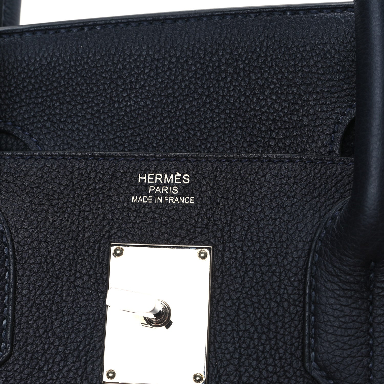 Hermes Togo HAC Birkin 40 Bleu Nuit 6 of 13