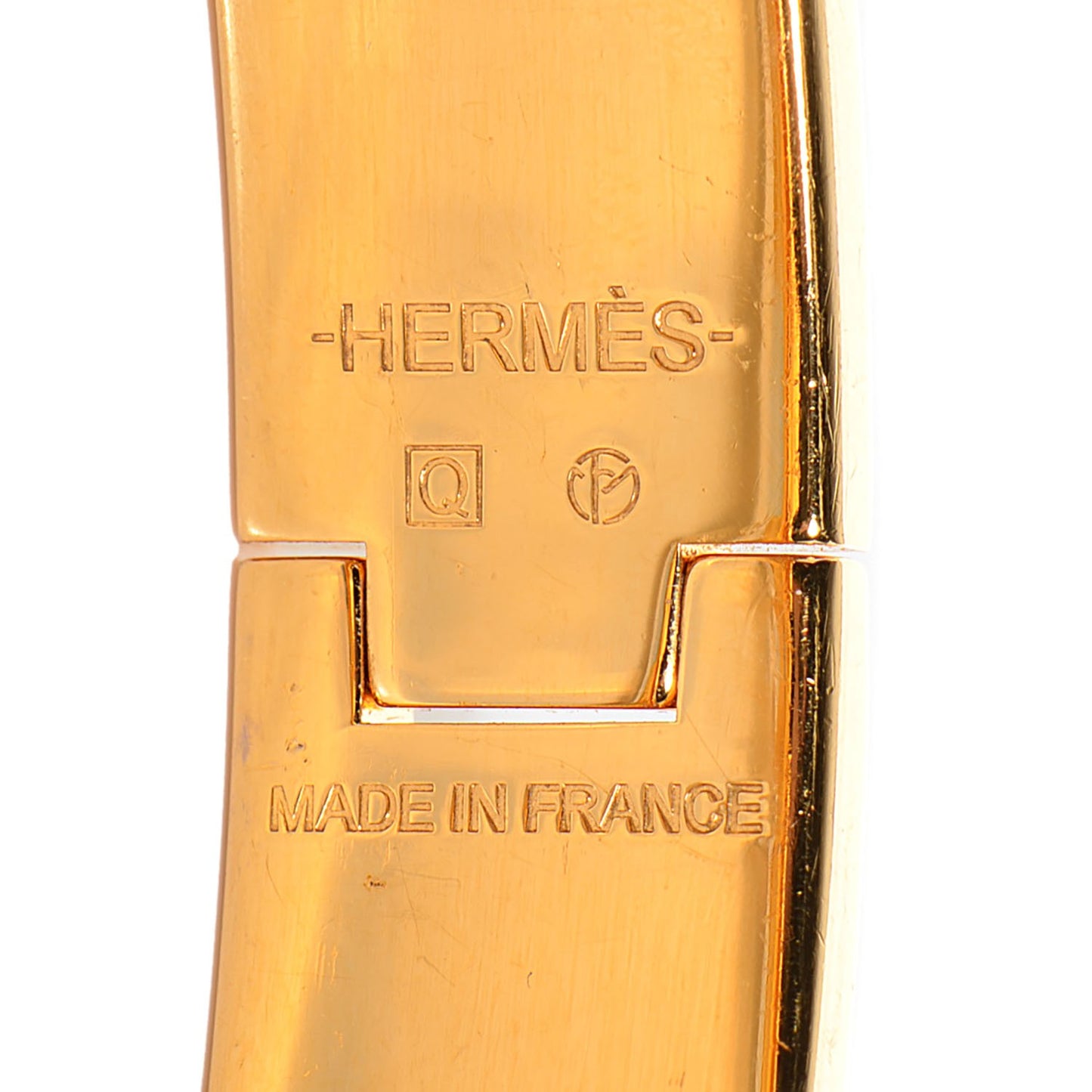 Narrow Enamel Clic Clac H Bracelet PM Capucine