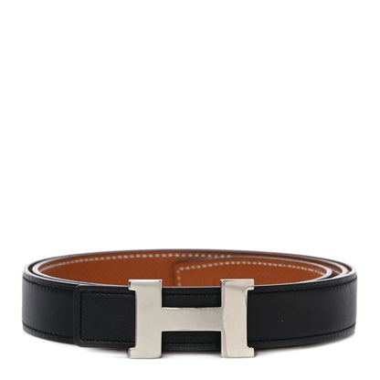 Hermes Swift Epsom 24mm Constance H Belt 90 Black Gold 1 of 7