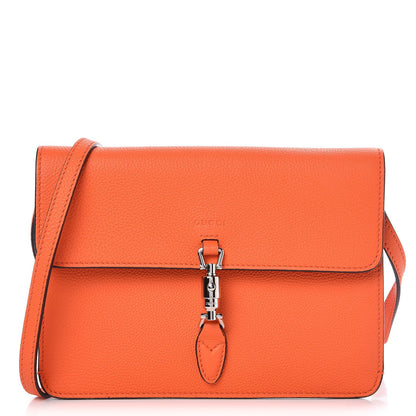 Gucci Grand Prix Calfskin Jackie Convertible Shoulder Bag Orange 1 of 11