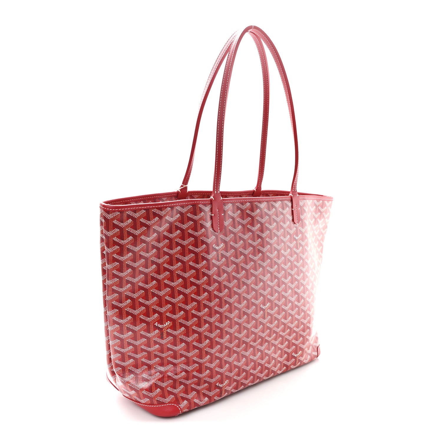 Goyard Goyardine Artois MM Red 3 of 9