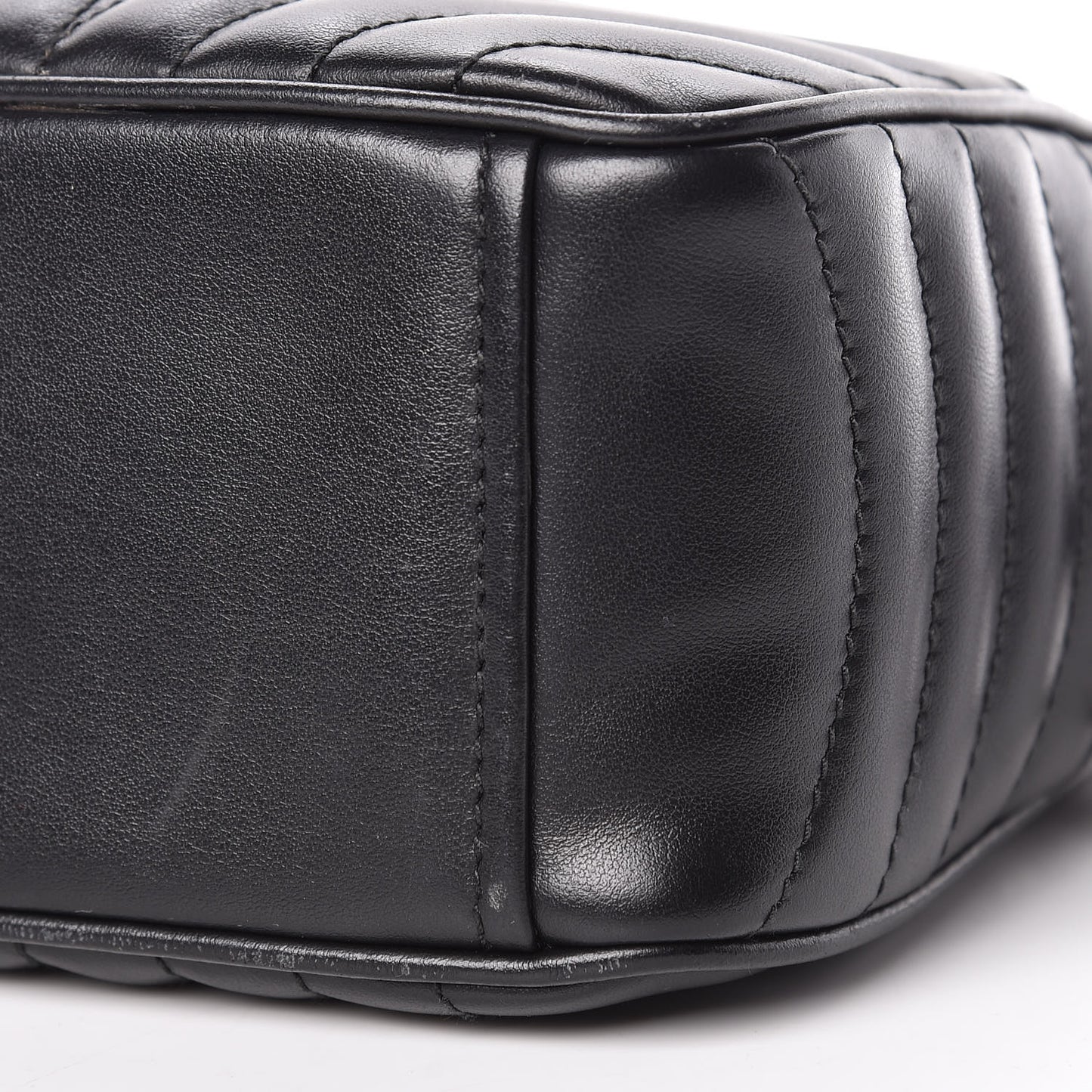 Soft Calfskin Diagramme Crossbody Bag Black