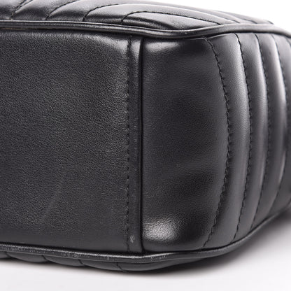 Prada Soft Calfskin Diagramme Crossbody Bag Black 9 of 11