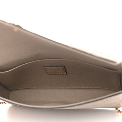 Louis Vuitton Empreinte Pochette Felicie Chain Wallet Tourterelle 6 of 11
