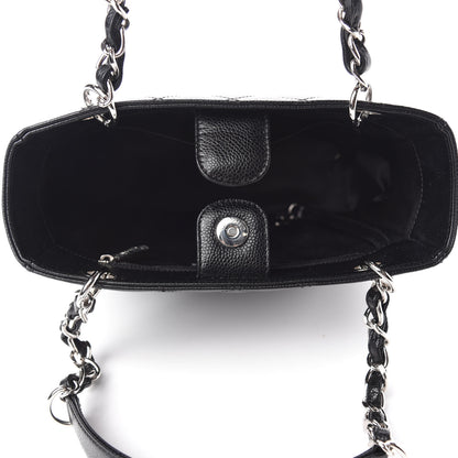 Chanel Caviar Quilted Petit Shopping Tote PST Black 5 of 11