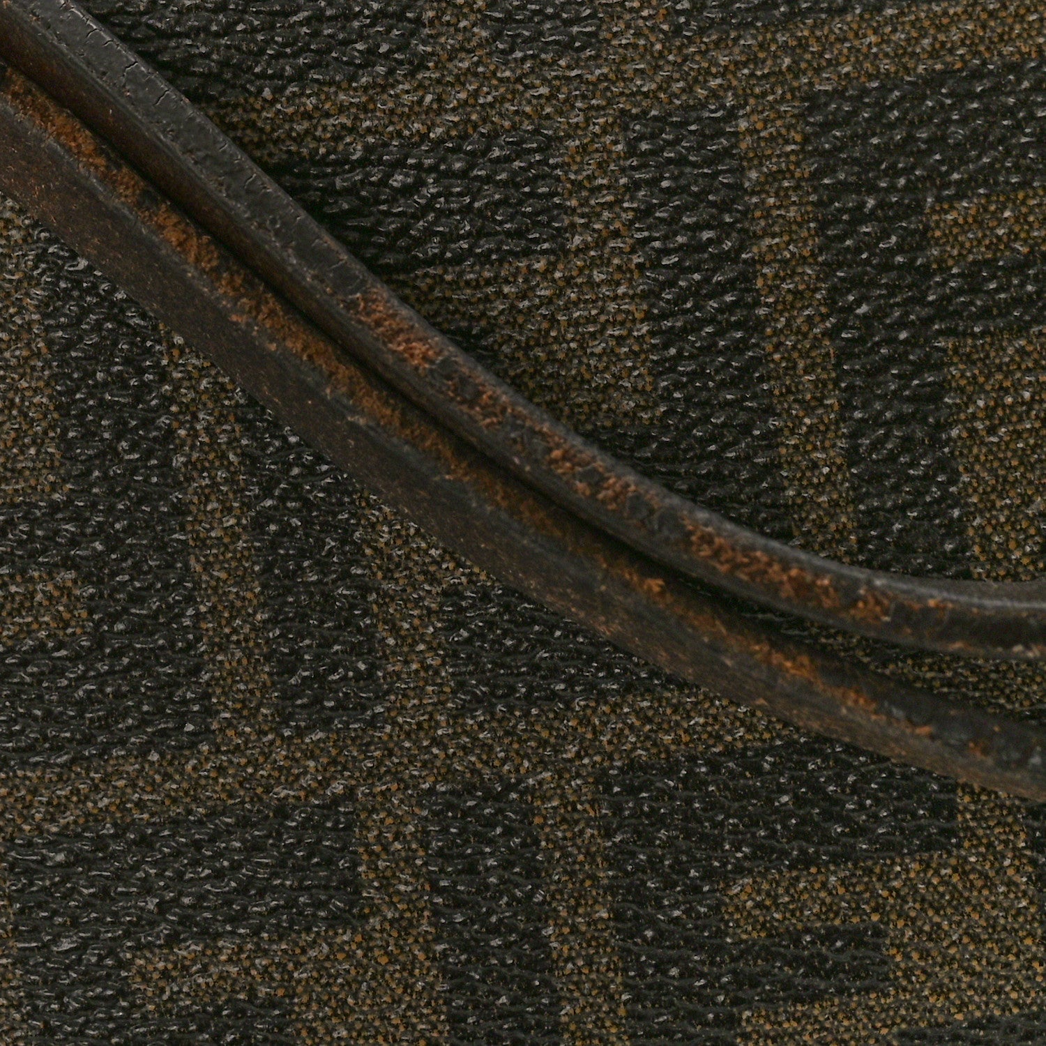 Fendi Zucca Spalmati Medium Roll Tote Tobacco Moro 15 of 19
