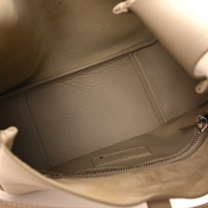 Saint Laurent Smooth Calfskin Small Le 5 A 7 Soft Hobo Sea Salt 5 of 9