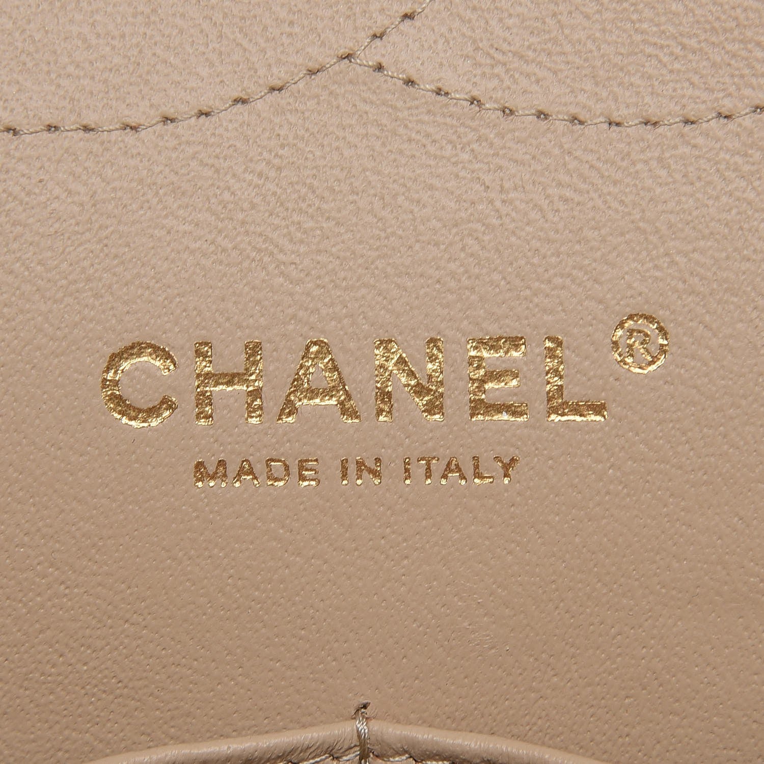 Chanel Caviar Quilted Jumbo Double Flap Beige Clair 6 of 13
