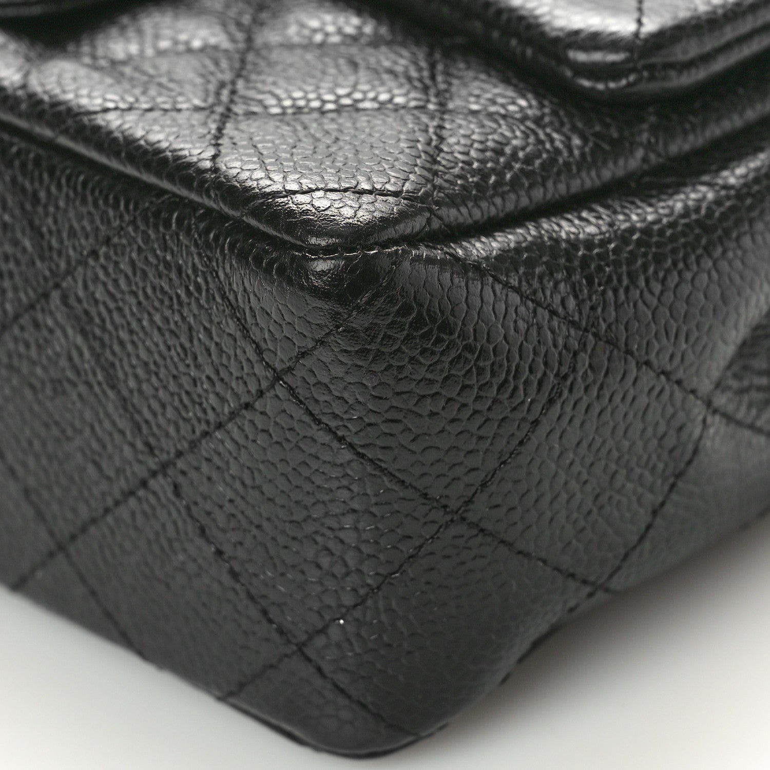 Chanel Caviar Quilted Mini Rectangular Flap Black 10 of 11