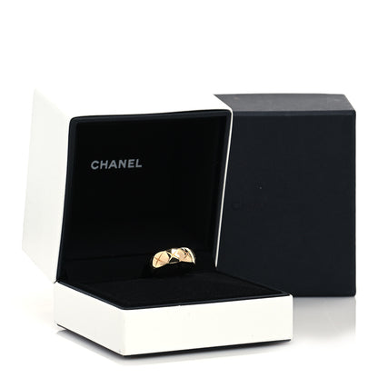 Chanel 18K Yellow Gold Small Coco Crush Ring 49 5 6 of 6