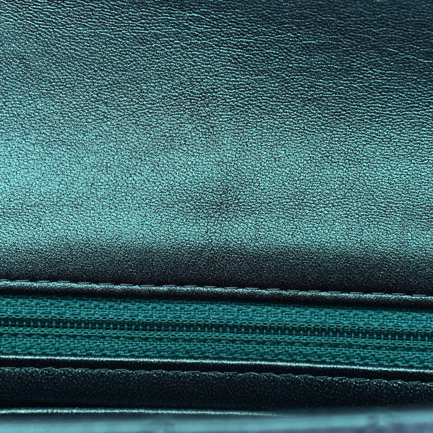 Chanel Iridescent Lambskin Quilted Mini Rectangular Flap Turquoise 11 of 12
