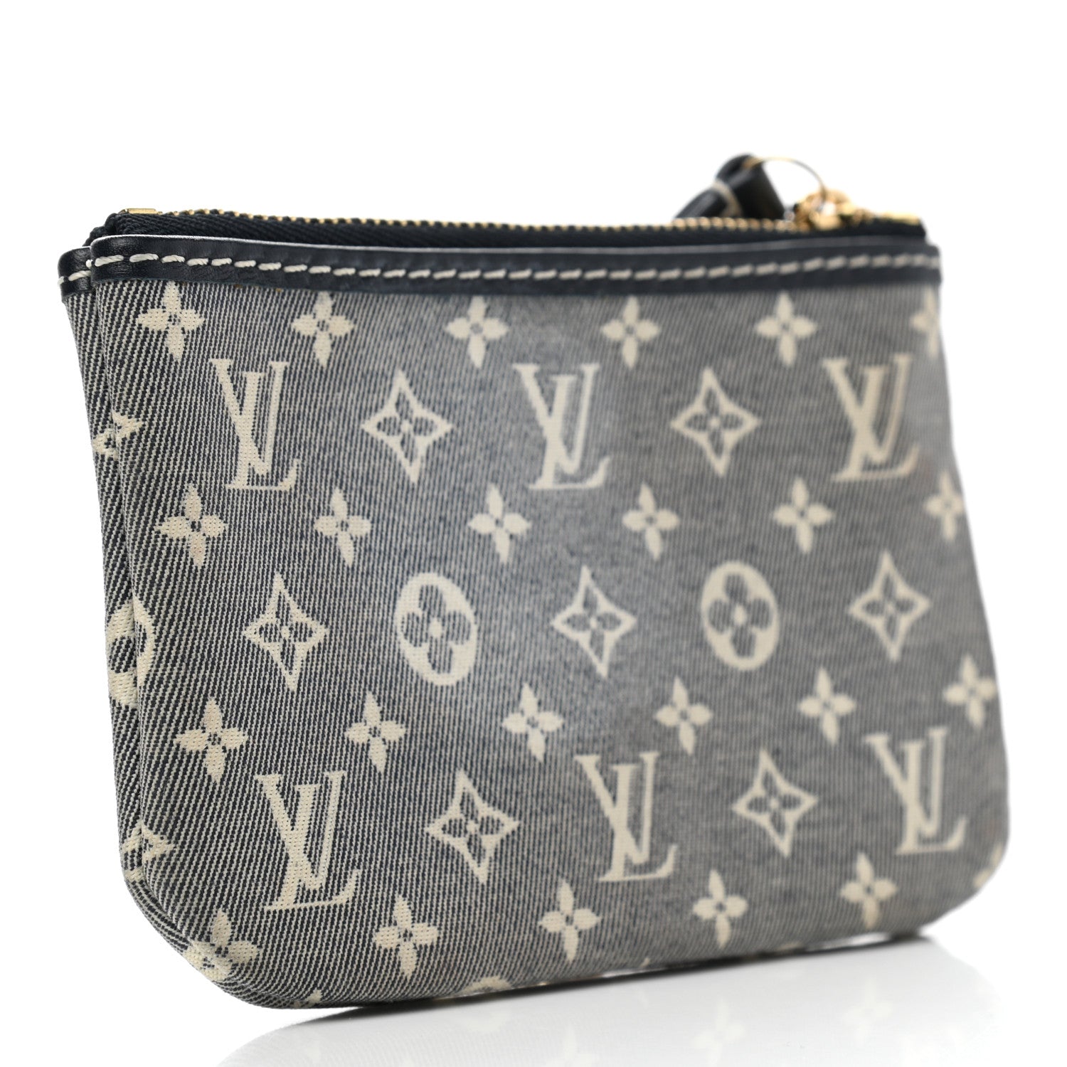 Louis Vuitton Monogram Idylle Key Pouch Encre 3 of 7