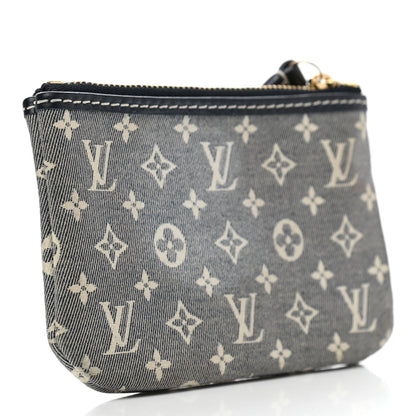 Louis Vuitton Monogram Idylle Key Pouch Encre 3 of 7