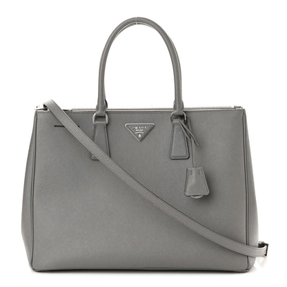Prada Saffiano Large Galleria Double Zip Tote Marmo 1 of 13