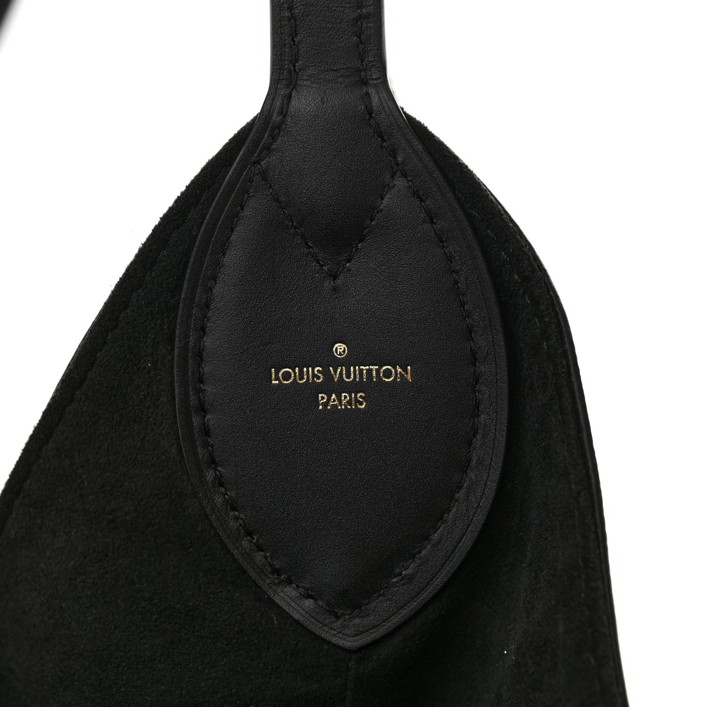 Monogram Flower Hobo Black