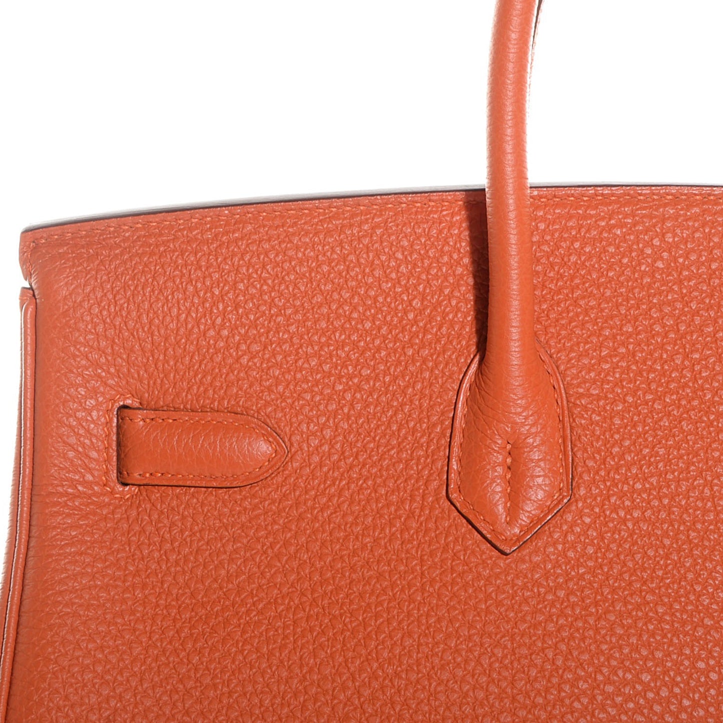 Togo Birkin 35 Orange