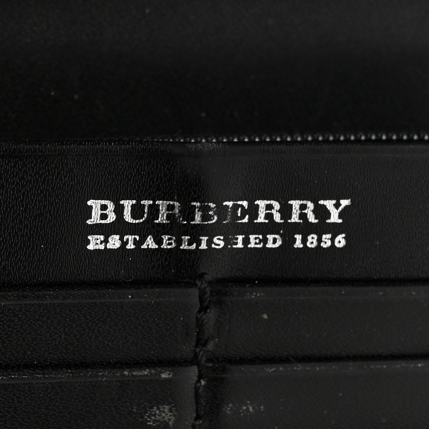 Burberry Supernova Check Continental Wallet Black 6 of 11