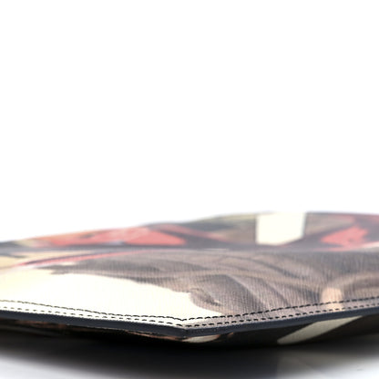 Givenchy Coated Canvas Tribal Girl Print Large Antigona Pouch 10 of 11