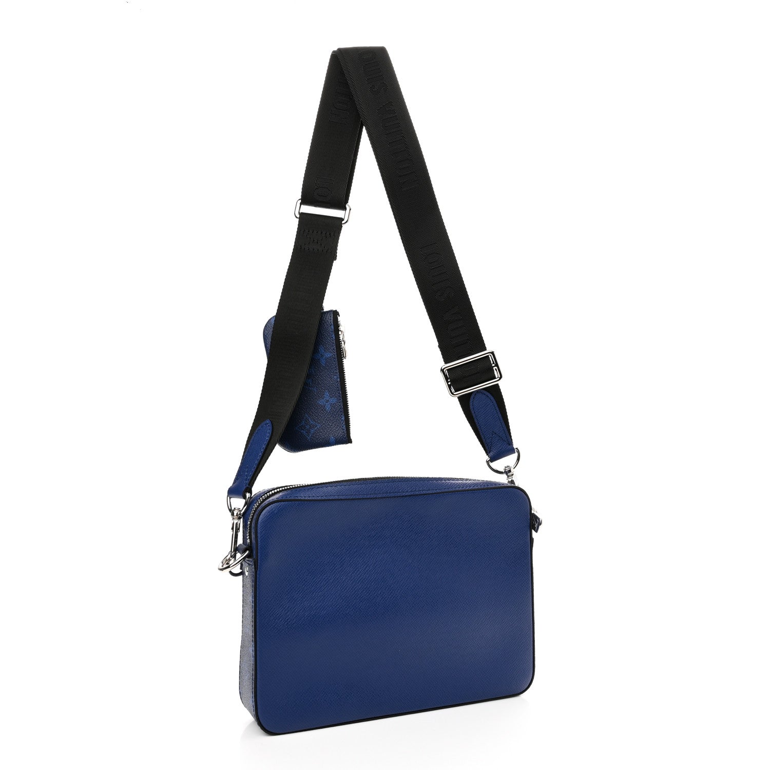 Louis Vuitton Taigarama Trio Messenger Cobalt 3 of 9