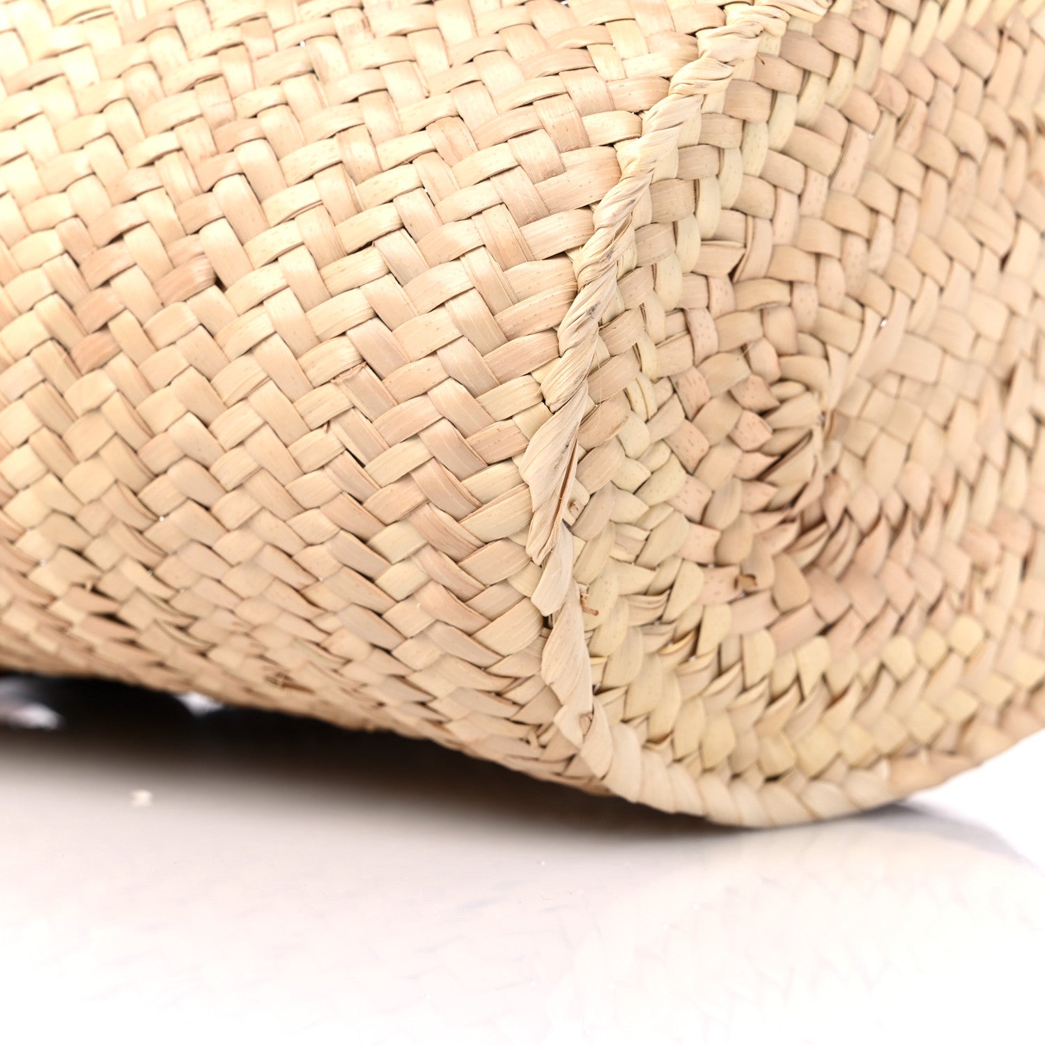 Loewe Raffia Small Basket Tote Bag Natural Tan 6 of 9