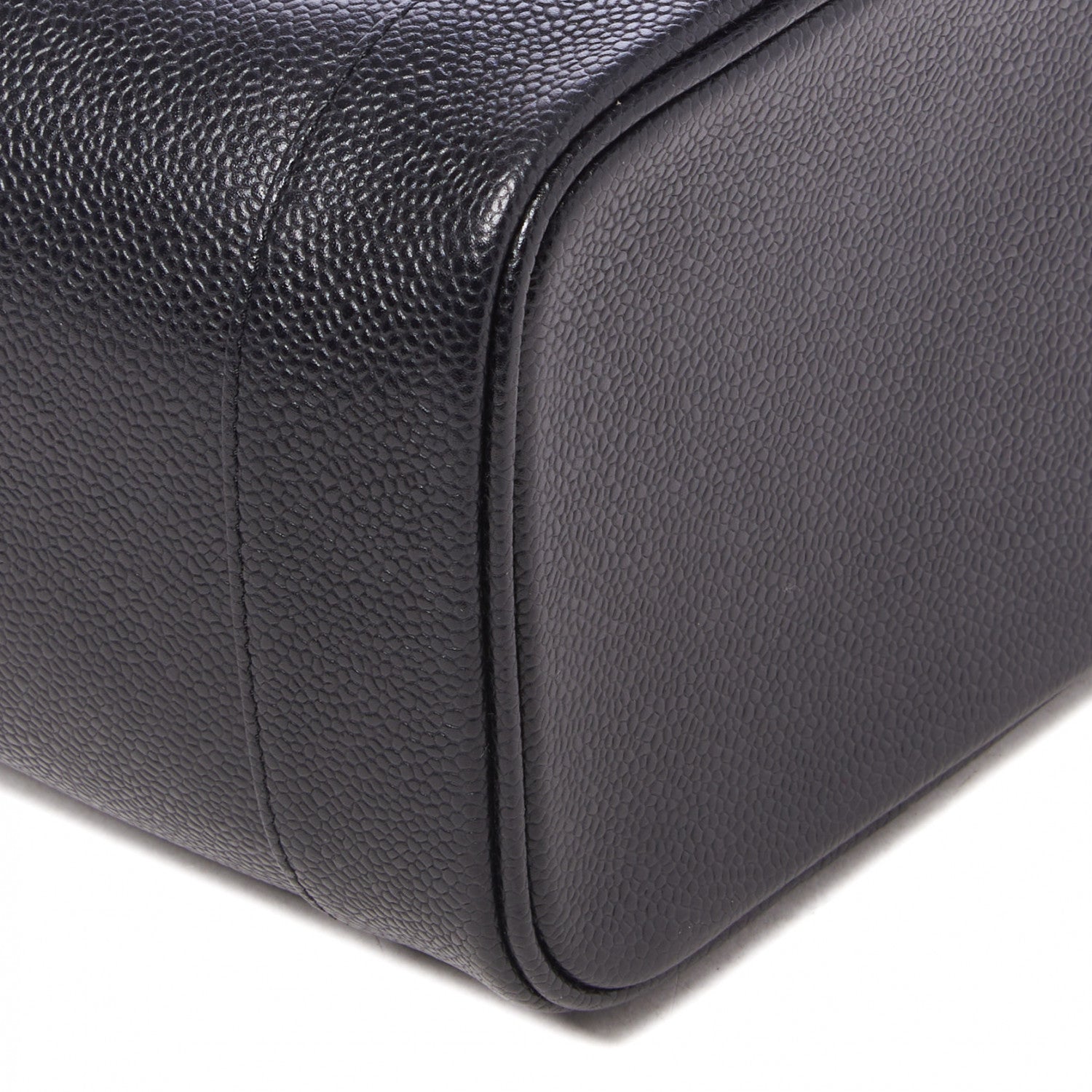 Chanel Caviar Cosmetic Vanity Bag Black 6 of 10