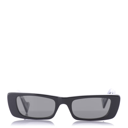 Gucci Acetate Rectangular Sunglasses GG0516S Black 2 of 12