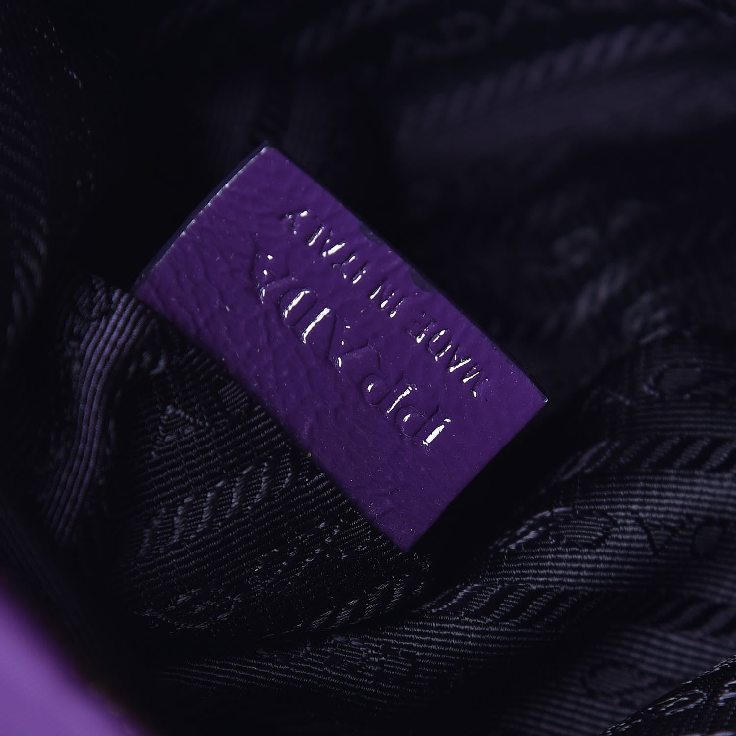 Prada Tessuto Nylon Pietre Jeweled Clutch Anemone 7 of 9