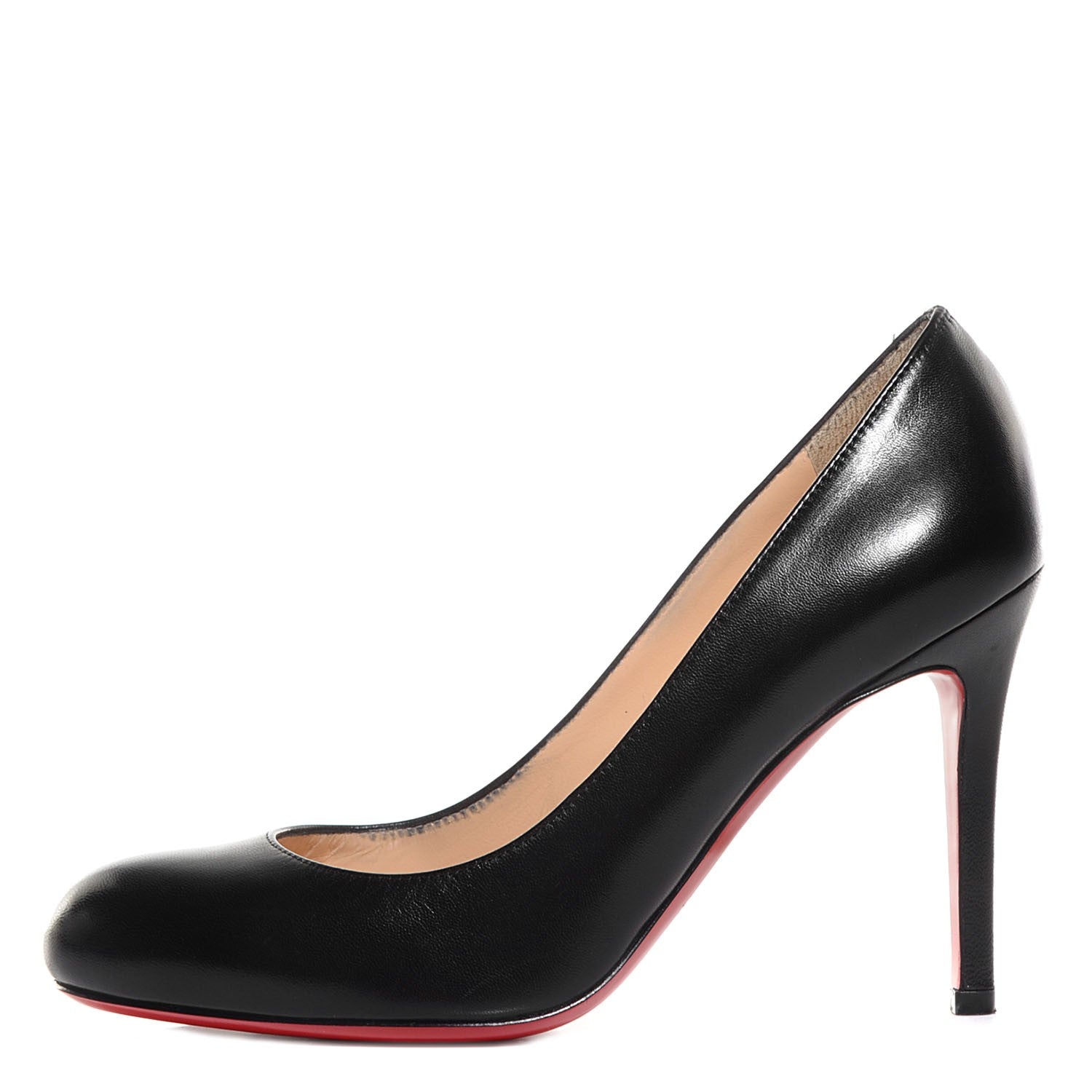 Christian Louboutin Kid Leather Fifi 85 Pumps 35.5 Black 1 of 8