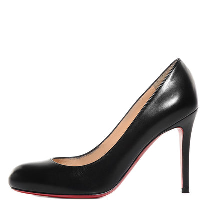 Christian Louboutin Kid Leather Fifi 85 Pumps 35.5 Black 1 of 8